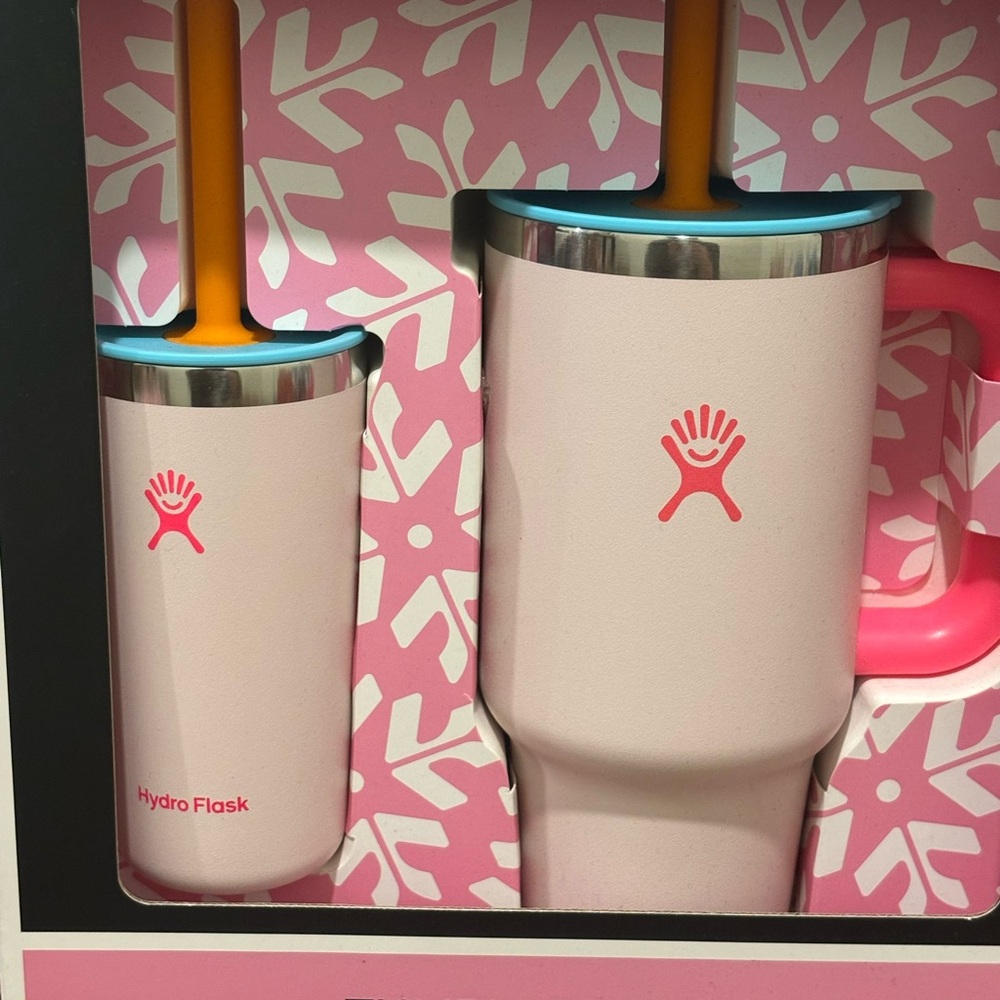 Hydro Flask Pink Tumbler Sip Set - Picture 2 of 5